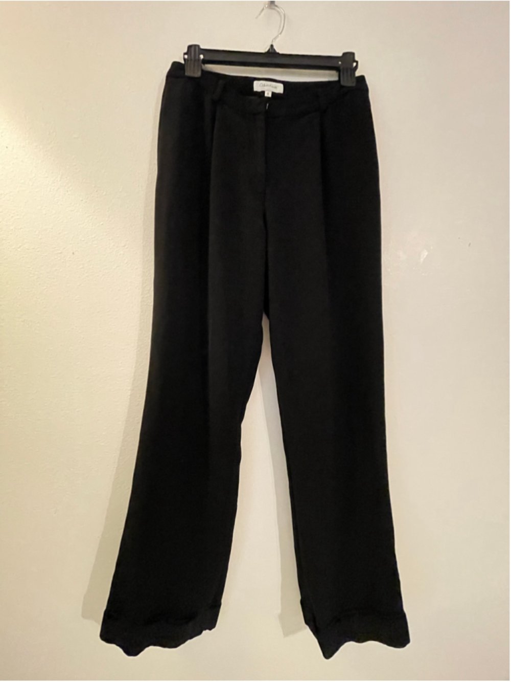 Women's Calvin Klein Black Trousers Size 6
